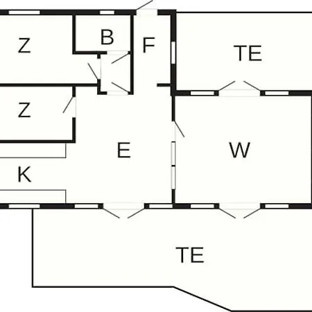 Prázdninový dům 6 Person In Vinderup-by Traum